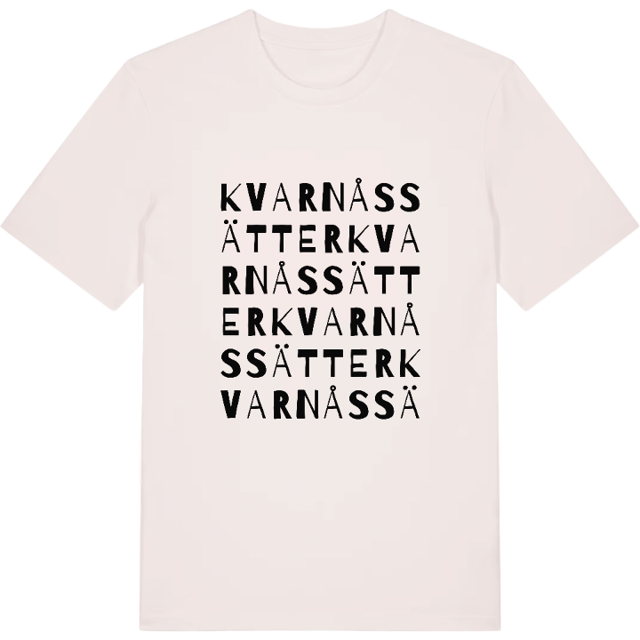 Kvarnåssätter ordlek t-shirt – t-shirt från PinShirt