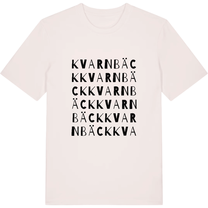 Kvarnbäck ordlek t-shirt – t-shirt från PinShirt