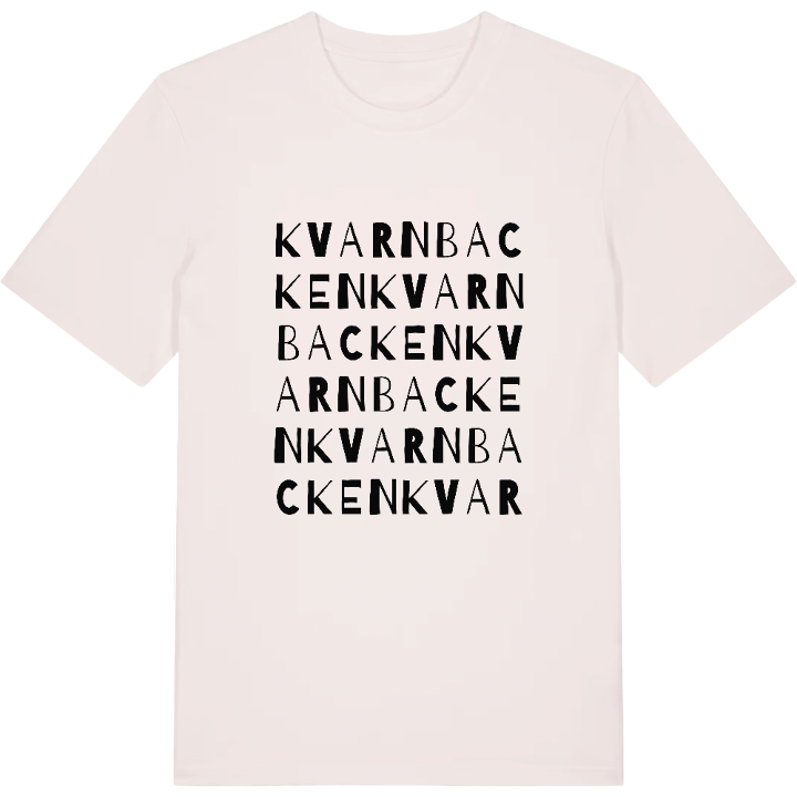 Kvarnbacken ordlek t-shirt – t-shirt från PinShirt