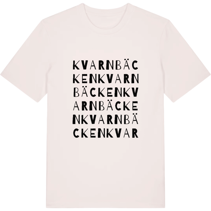 Kvarnbäcken ordlek t-shirt – t-shirt från PinShirt