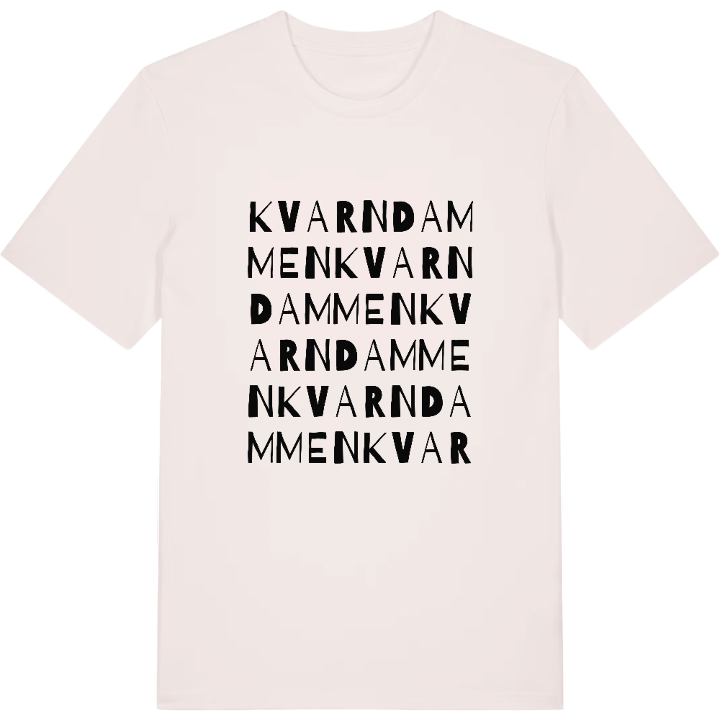 Kvarndammen ordlek t-shirt – t-shirt från PinShirt