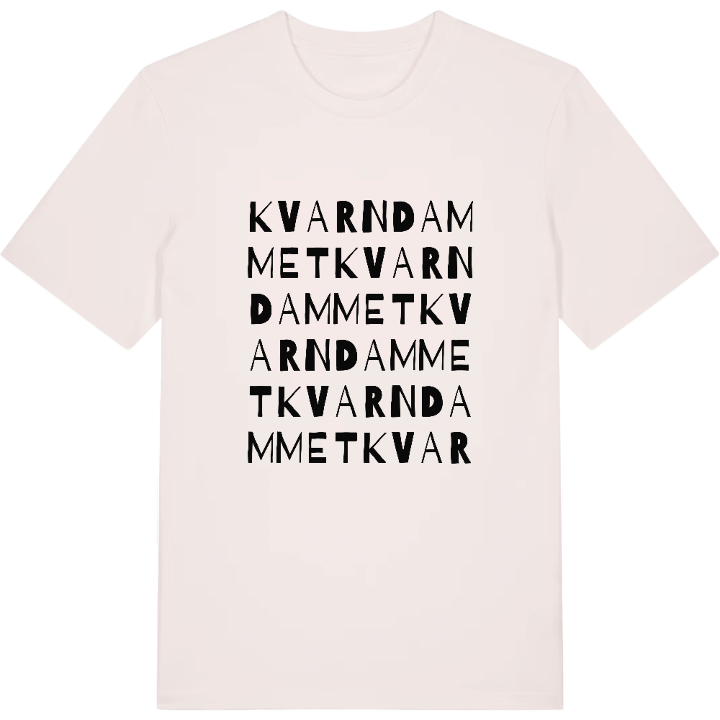 Kvarndammet ordlek t-shirt – t-shirt från PinShirt