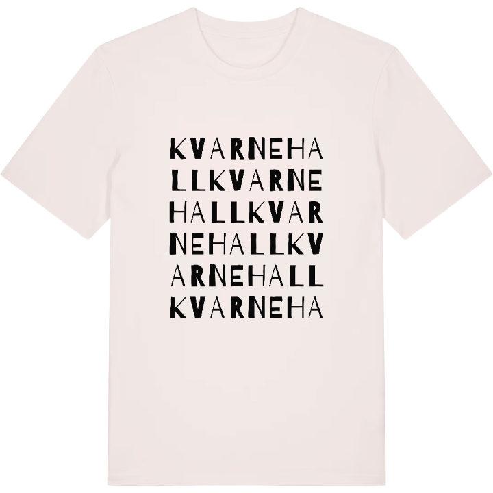 Kvarnehall ordlek t-shirt – t-shirt från PinShirt