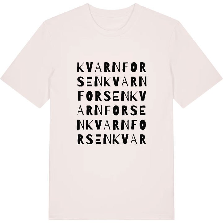 Kvarnforsen ordlek t-shirt – t-shirt från PinShirt