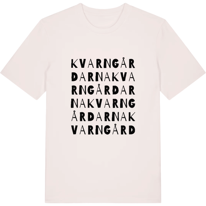 Kvarngårdarna ordlek t-shirt – t-shirt från PinShirt