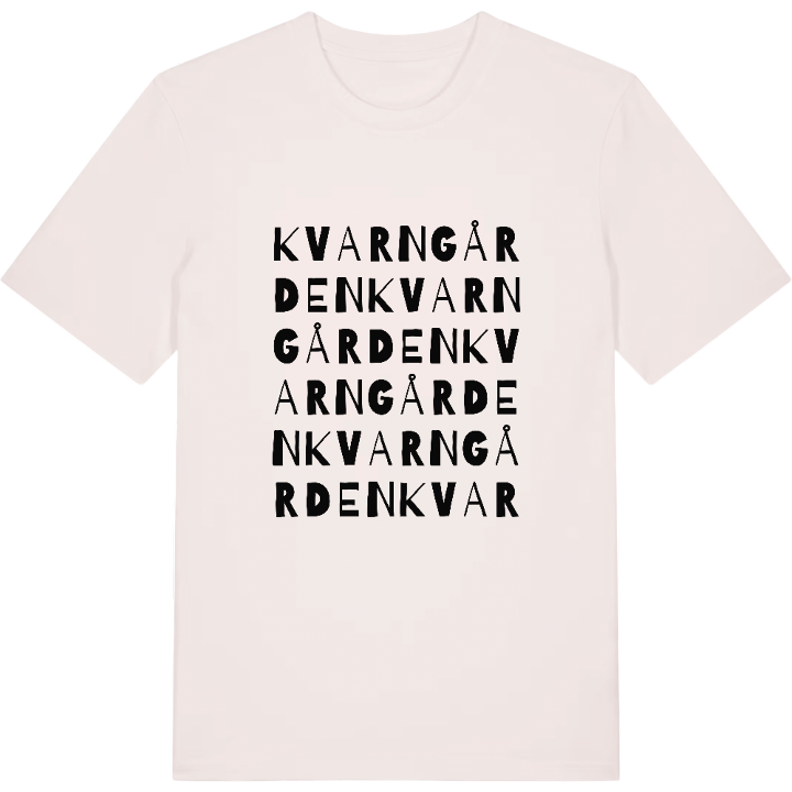Kvarngården ordlek t-shirt – t-shirt från PinShirt