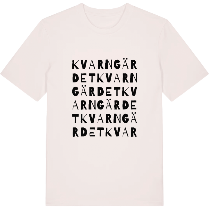 Kvarngärdet ordlek t-shirt – t-shirt från PinShirt