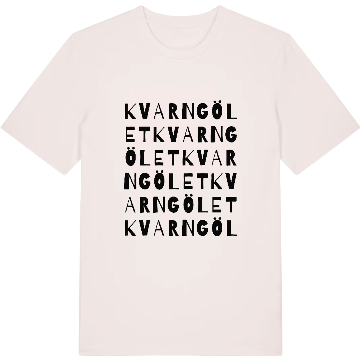 Kvarngölet ordlek t-shirt – t-shirt från PinShirt