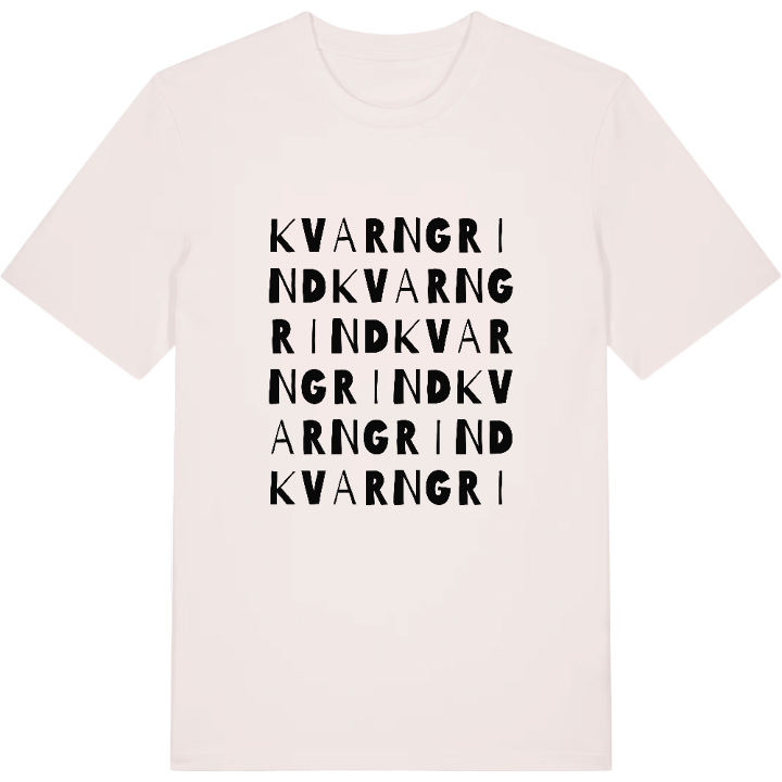 Kvarngrind ordlek t-shirt – t-shirt från PinShirt