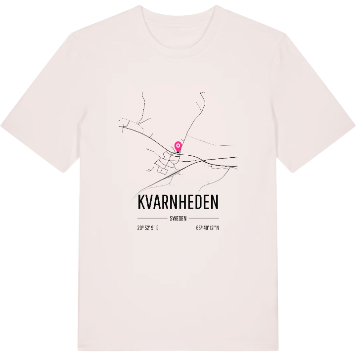 Kvarnheden karta t-shirt – t-shirt från PinShirt