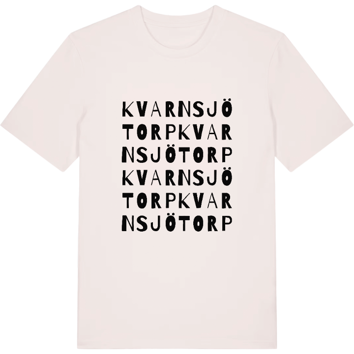 Kvarnsjötorp ordlek t-shirt – t-shirt från PinShirt