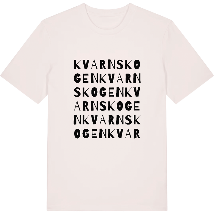 Kvarnskogen ordlek t-shirt – t-shirt från PinShirt