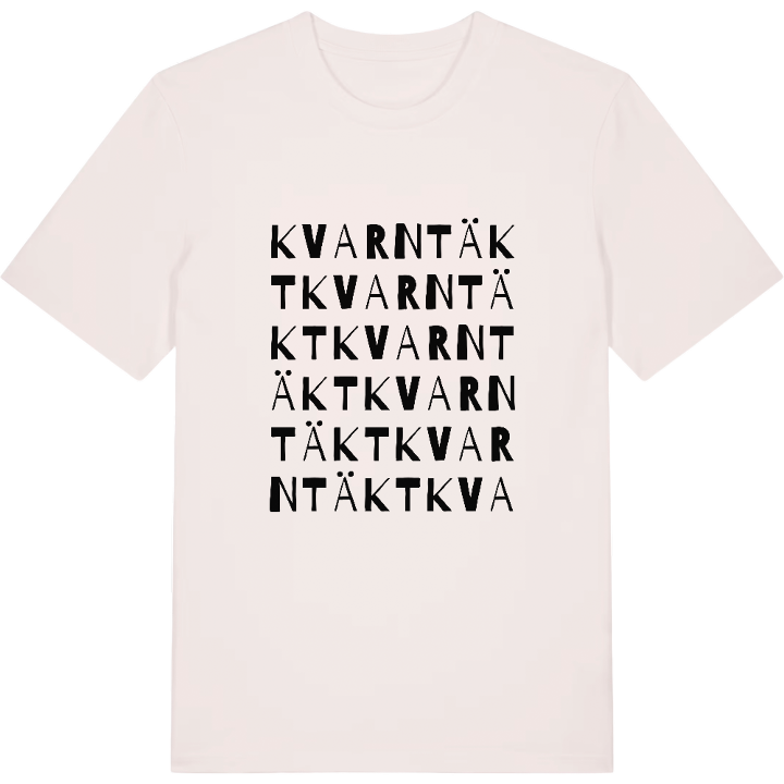Kvarntäkt ordlek t-shirt – t-shirt från PinShirt