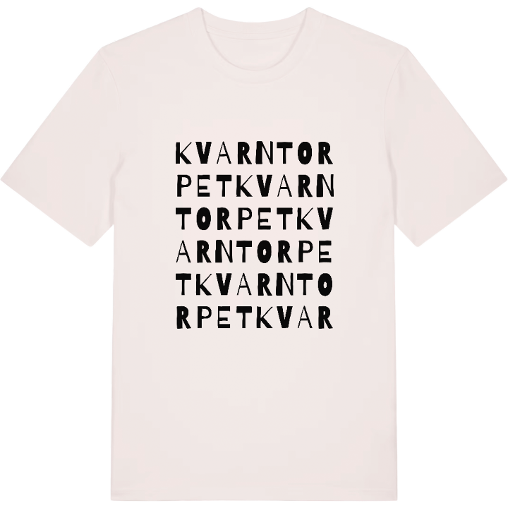 Kvarntorpet ordlek t-shirt – t-shirt från PinShirt