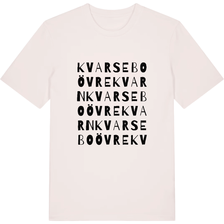 Kvarsebo Övre kvarn ordlek t-shirt – t-shirt från PinShirt