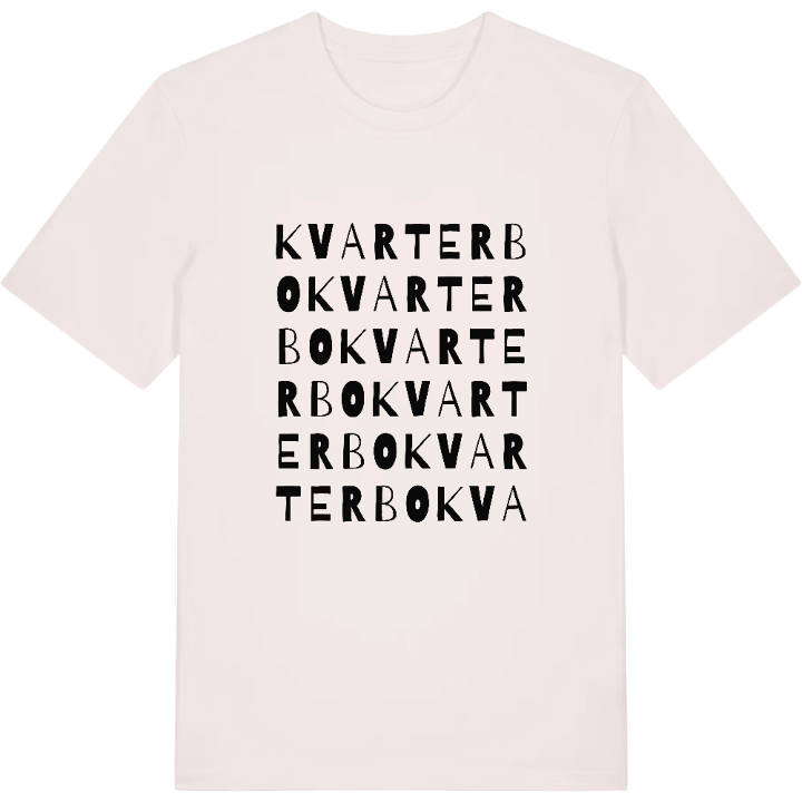 Kvarterbo ordlek t-shirt – t-shirt från PinShirt