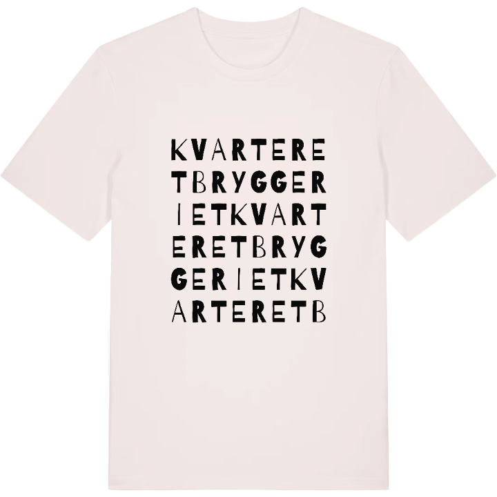Kvarteret Bryggeriet ordlek t-shirt – t-shirt från PinShirt