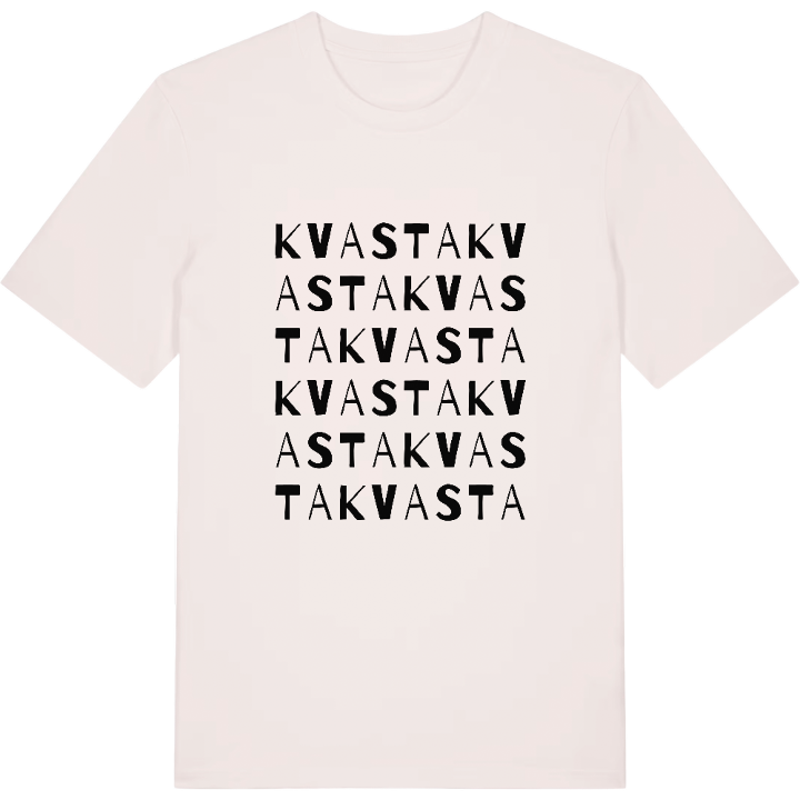 Kvasta ordlek t-shirt – t-shirt från PinShirt