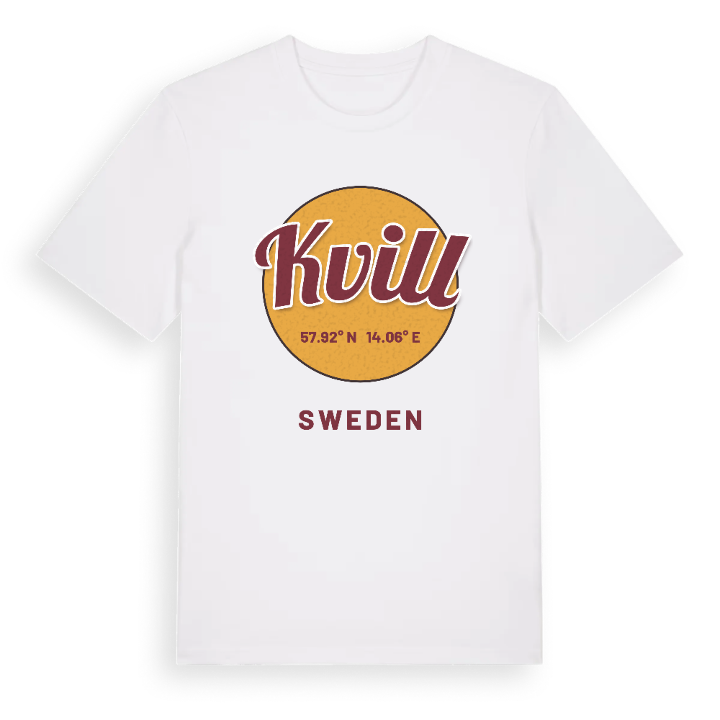 Kvill cirkel t-shirt – t-shirt från PinShirt
