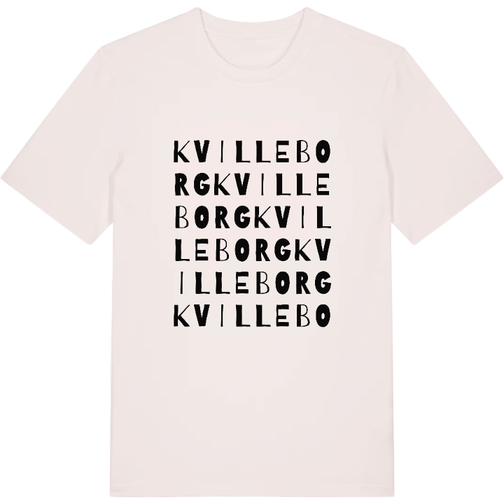 Kvilleborg ordlek t-shirt – t-shirt från PinShirt