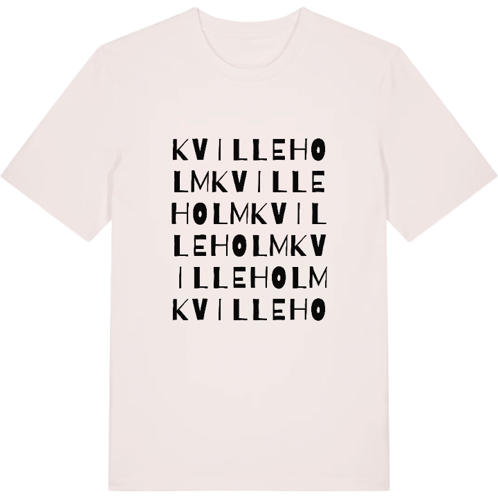 Kvilleholm ordlek t-shirt – t-shirt från PinShirt