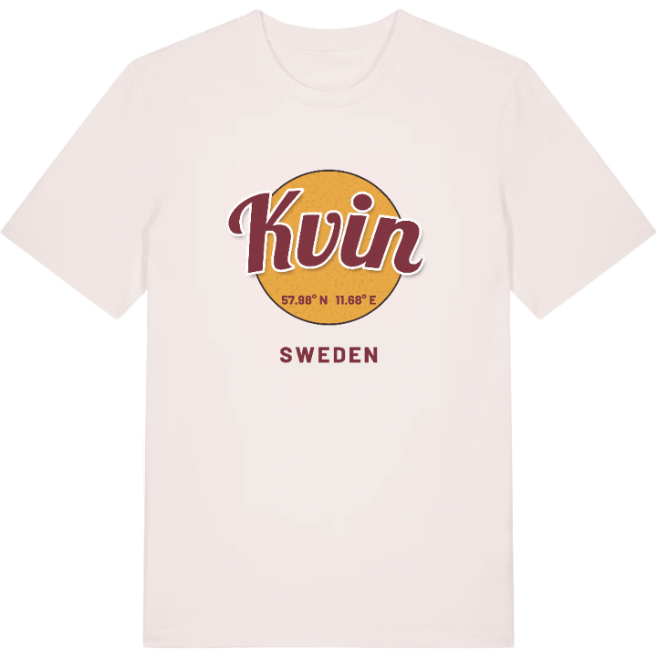 Kvin cirkel t-shirt – t-shirt från PinShirt