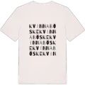 Kvinnaböske ordlek t-shirt