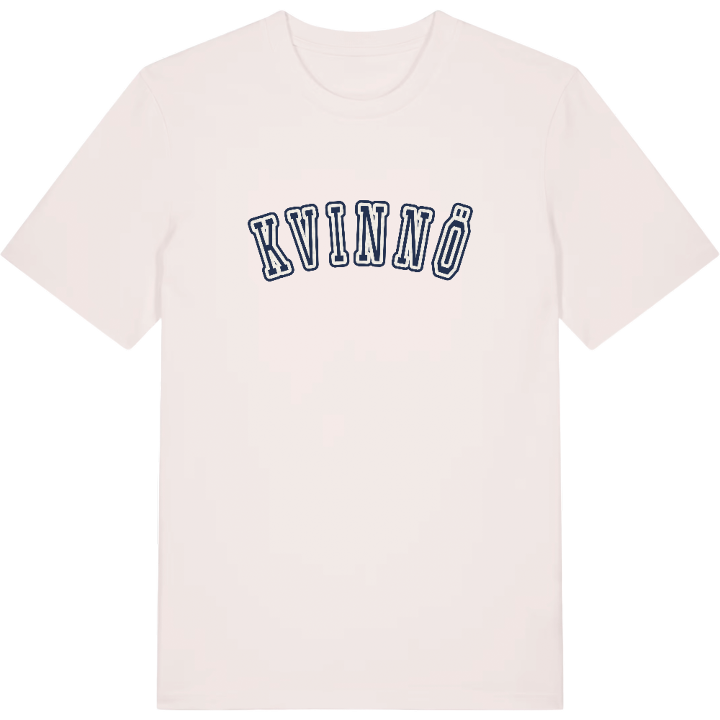 Kvinnö college t-shirt – t-shirt från PinShirt