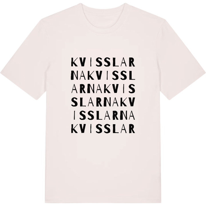 Kvisslarna ordlek t-shirt – t-shirt från PinShirt
