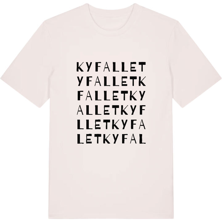 Kyfallet ordlek t-shirt – t-shirt från PinShirt