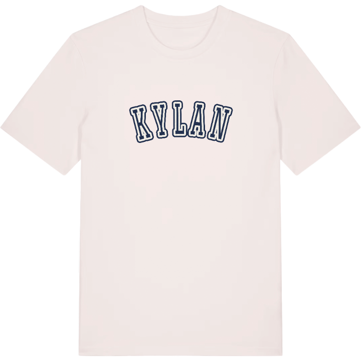 Kylan college t-shirt – t-shirt från PinShirt