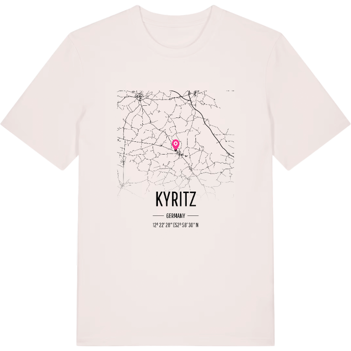 Kyritz karta t-shirt – t-shirt från PinShirt
