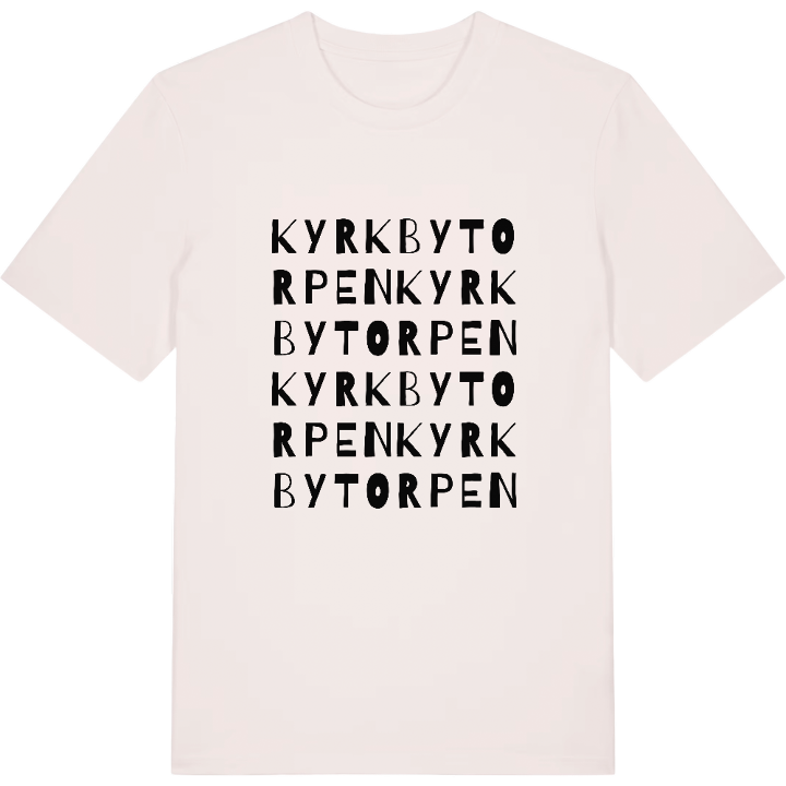 Kyrkbytorpen ordlek t-shirt – t-shirt från PinShirt