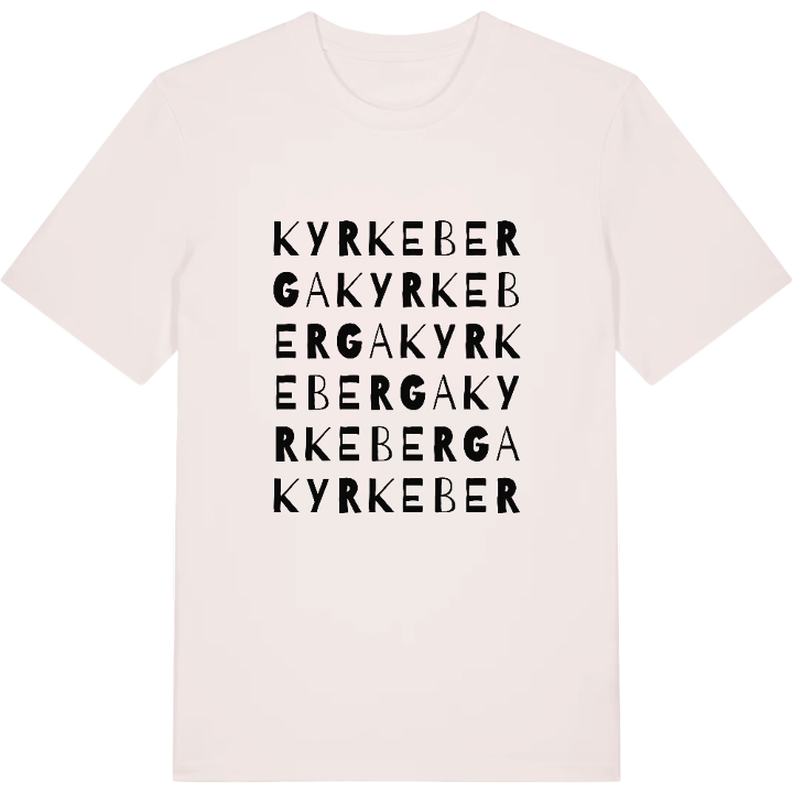 Kyrkeberga ordlek t-shirt – t-shirt från PinShirt