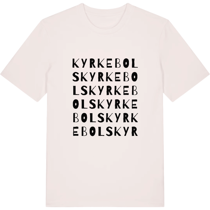 Kyrkebols ordlek t-shirt – t-shirt från PinShirt