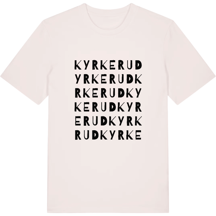 Kyrkerud ordlek t-shirt – t-shirt från PinShirt