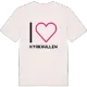 Jag älskar Kyrkkullen t-shirt stort tryck