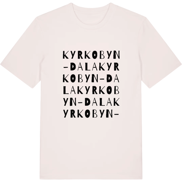 Kyrkobyn-Dala ordlek t-shirt – t-shirt från PinShirt