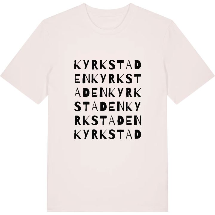 Kyrkstaden ordlek t-shirt – t-shirt från PinShirt