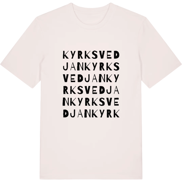 Kyrksvedjan ordlek t-shirt – t-shirt från PinShirt