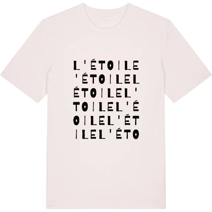 L'Étoile ordlek t-shirt – t-shirt från PinShirt