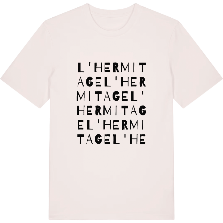 L'Hermitage ordlek t-shirt – t-shirt från PinShirt