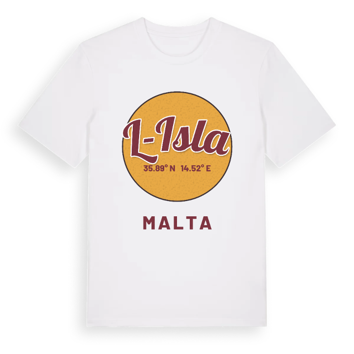 L-Isla cirkel t-shirt – t-shirt från PinShirt