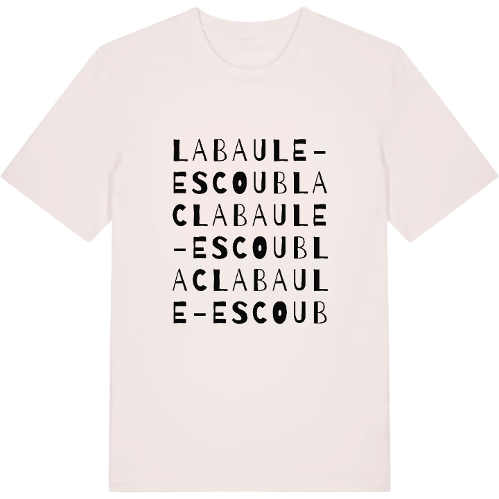 La Baule-Escoublac ordlek t-shirt – t-shirt från PinShirt