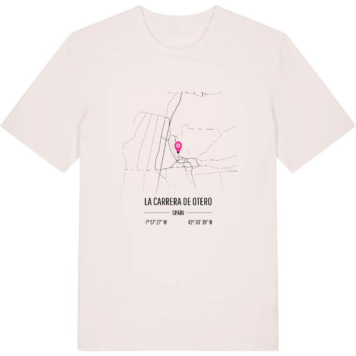 La Carrera de Otero karta t-shirt – t-shirt från PinShirt