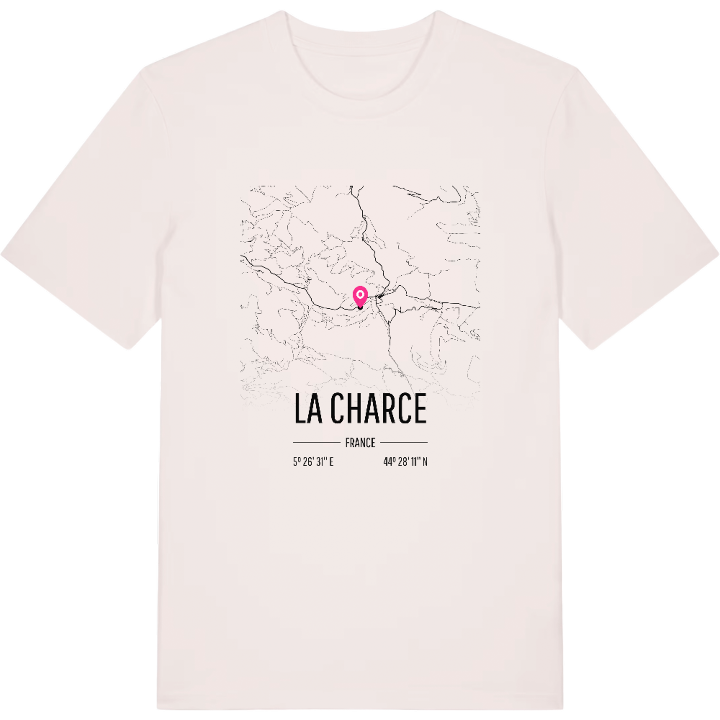 La Charce karta t-shirt – t-shirt från PinShirt