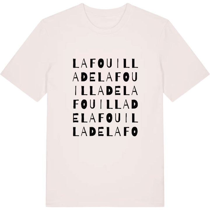 La Fouillade ordlek t-shirt – t-shirt från PinShirt