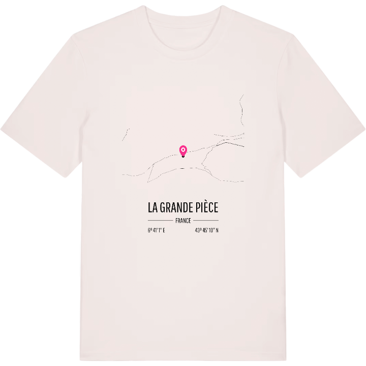 La Grande Pièce karta t-shirt – t-shirt från PinShirt