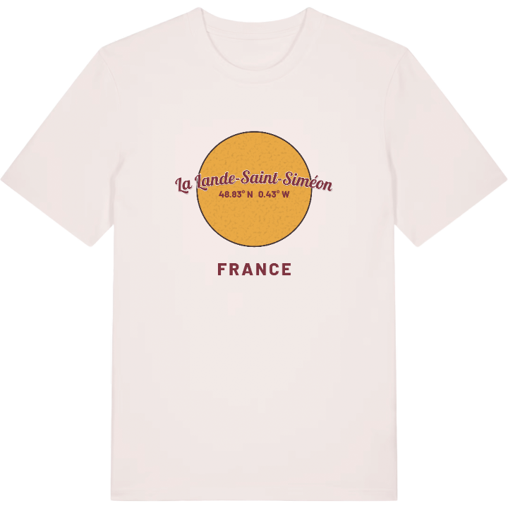 La Lande-Saint-Siméon cirkel t-shirt – t-shirt från PinShirt