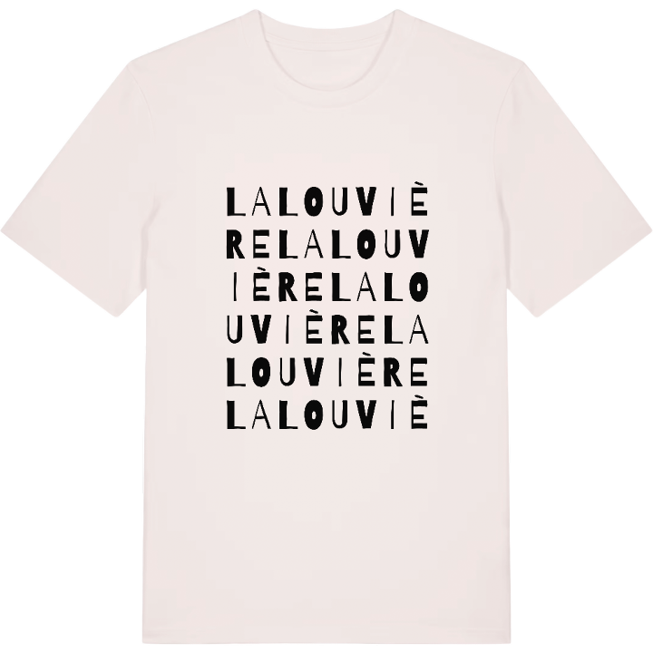 La Louvière ordlek t-shirt – t-shirt från PinShirt